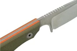 White River M1 Backpacker Pro WRM1-TGO Green/Orange G10, Kydex Sheath, Neck Knife -Knife Sale Shop WRM1 TGO 05 whiteriver