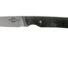 White River Knives Small Game Knife Black Burlap Micarta Hunting Knife, Owen Baker Jr. Design