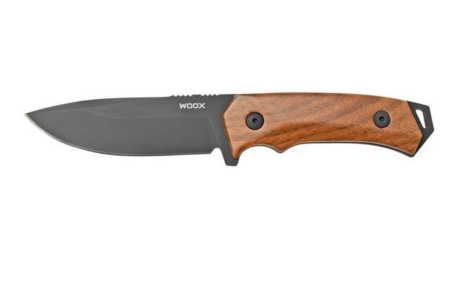 WOOX Rock 62 BUKNF00101 Walnut Plain, Fixed Knife 1 WOOX Rock 62 BUKNF00101 Walnut Plain, Fixed Knife