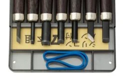 Yoshiharu H-7 Japanese Wood Carving Knives, Set Of 7 In Plastic Case -Knife Sale Shop YSH 020 03 yoshiharu