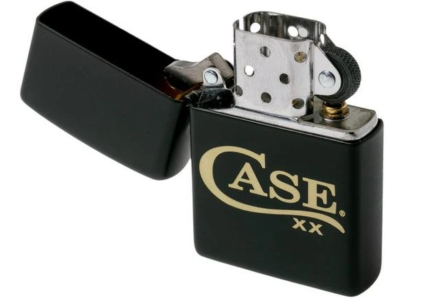 Case Knives Zippo 52478 Matte Black, Case Logo Lighter 1 Case Knives Zippo 52478 Matte Black, Case Logo Lighter