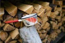 Knivesandtools Enamel Saucepan E-SP14-01, 14 Cm, Enamel Sauce Pan -Knife Sale Shop knivesandtools enamelware 13